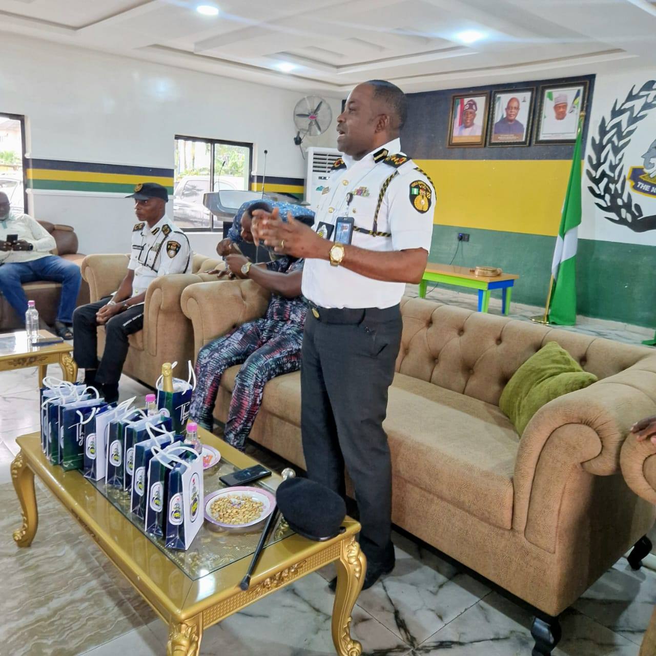 Raphael Rivers State The Chief Vehicle Inspection Officer Rivers State Visits PCRC Rivers ...